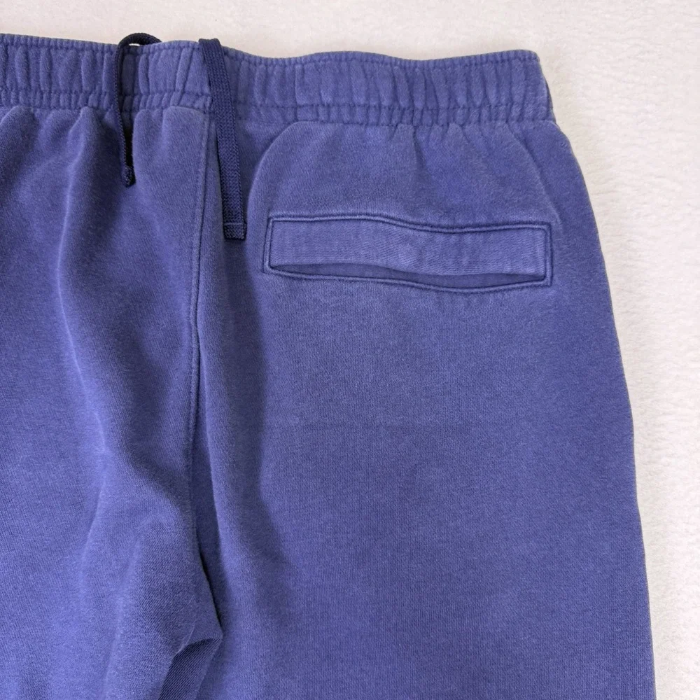 Nike Mens Small Navy Blue‎ Sportswear Club Fleece Joggers Swoosh League Pants